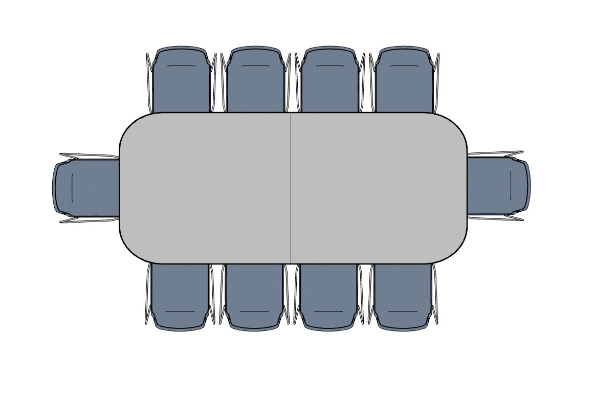 Jednací stůl ATE 140X277 SUNRISE